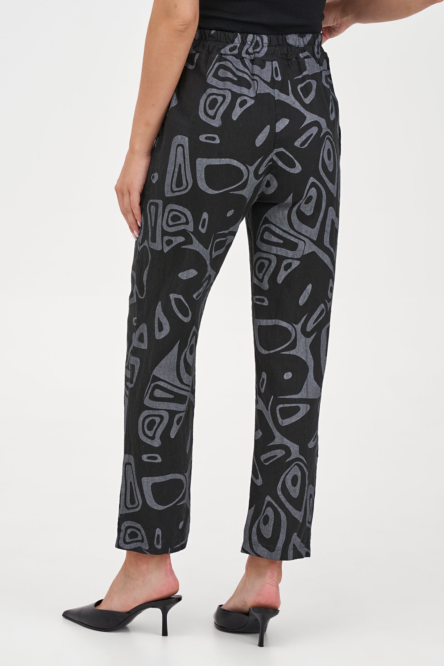 Linen Blend Trousers