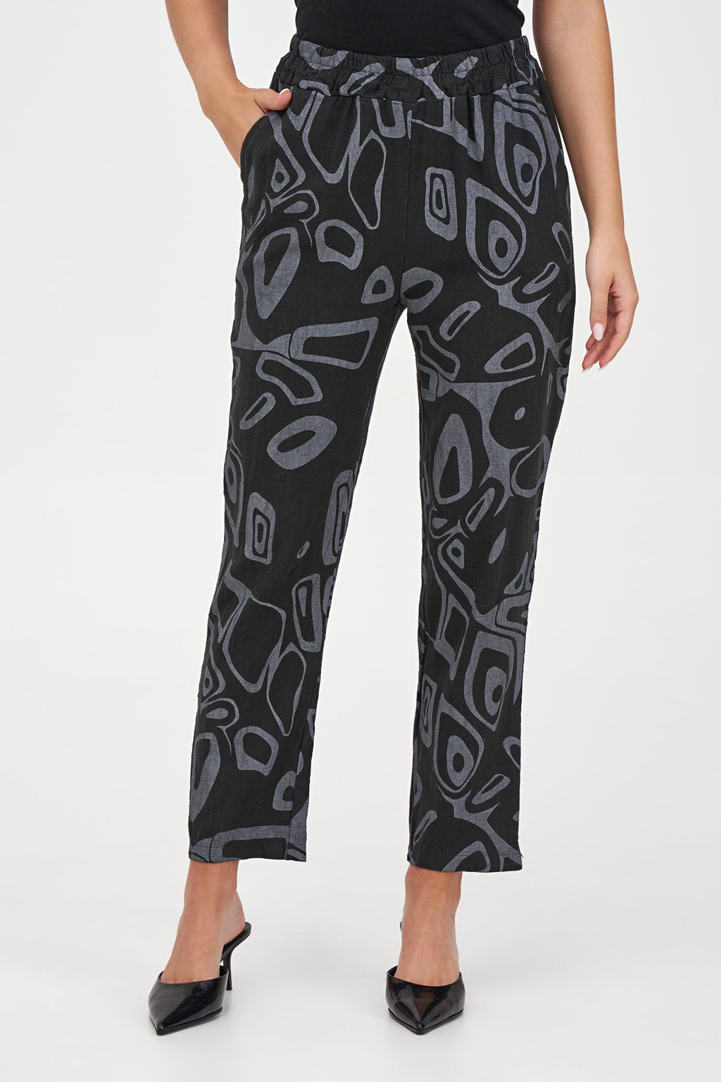 Linen Blend Trousers