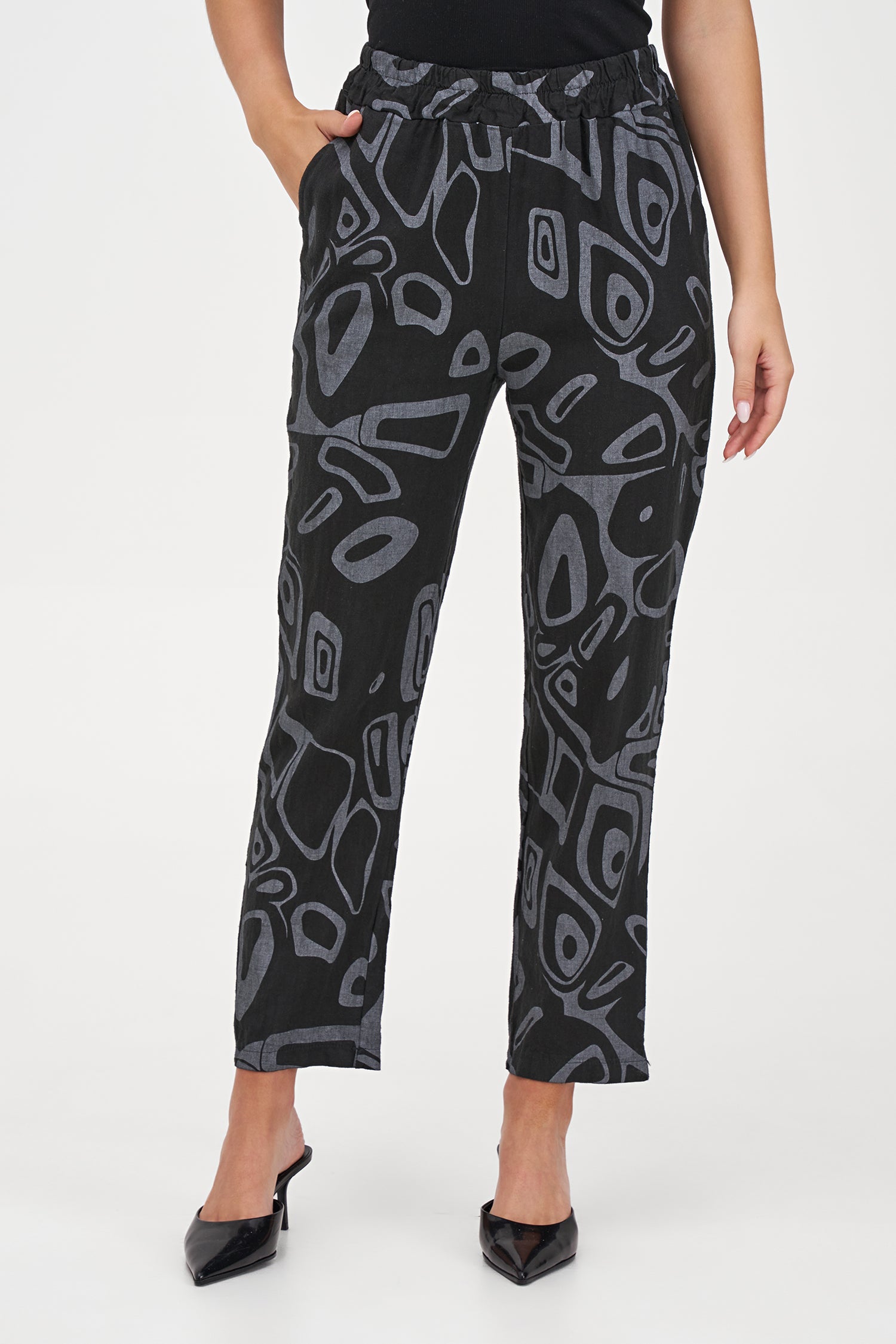 Linen Blend Trousers