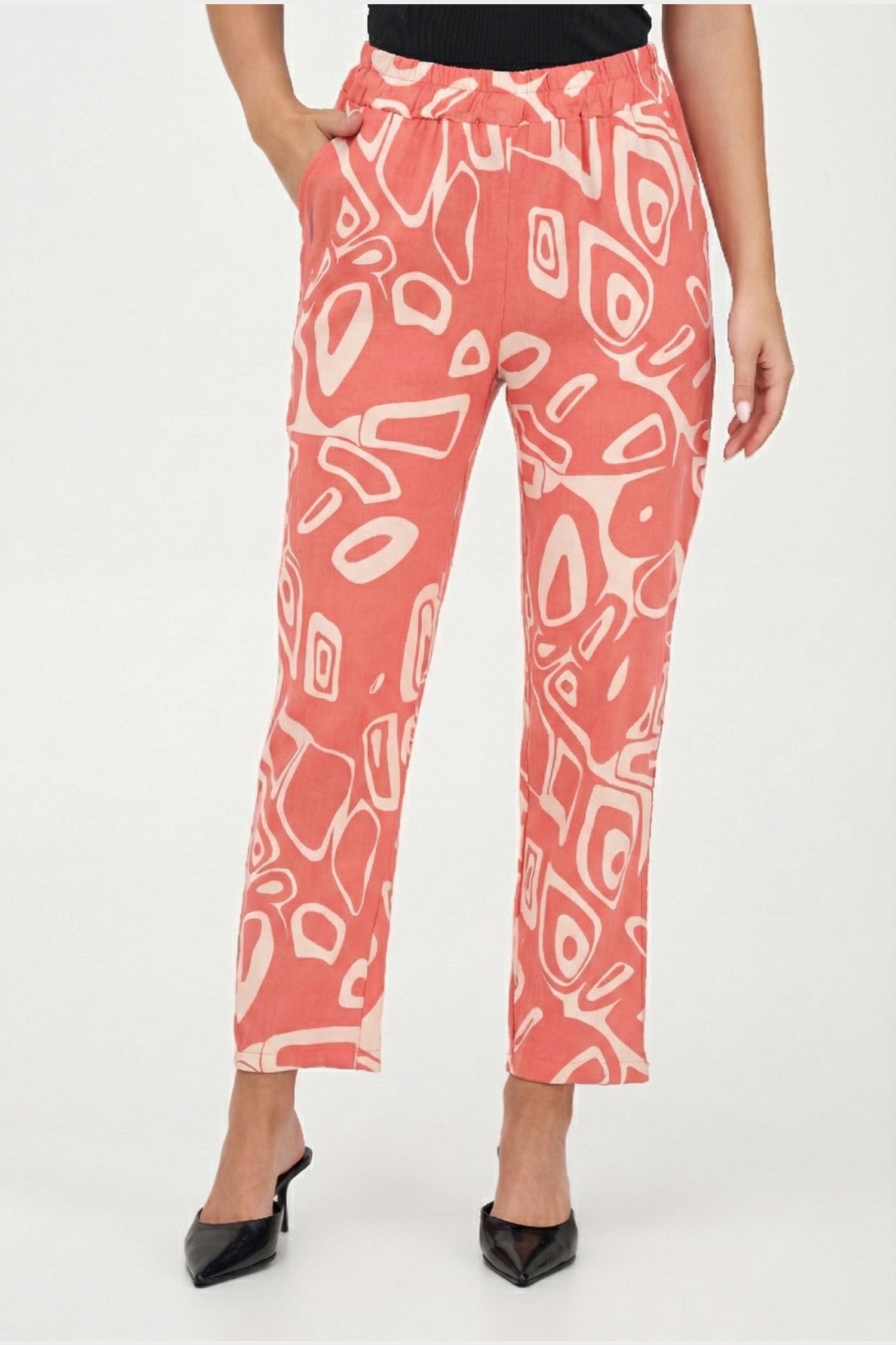 Linen Blend Trousers