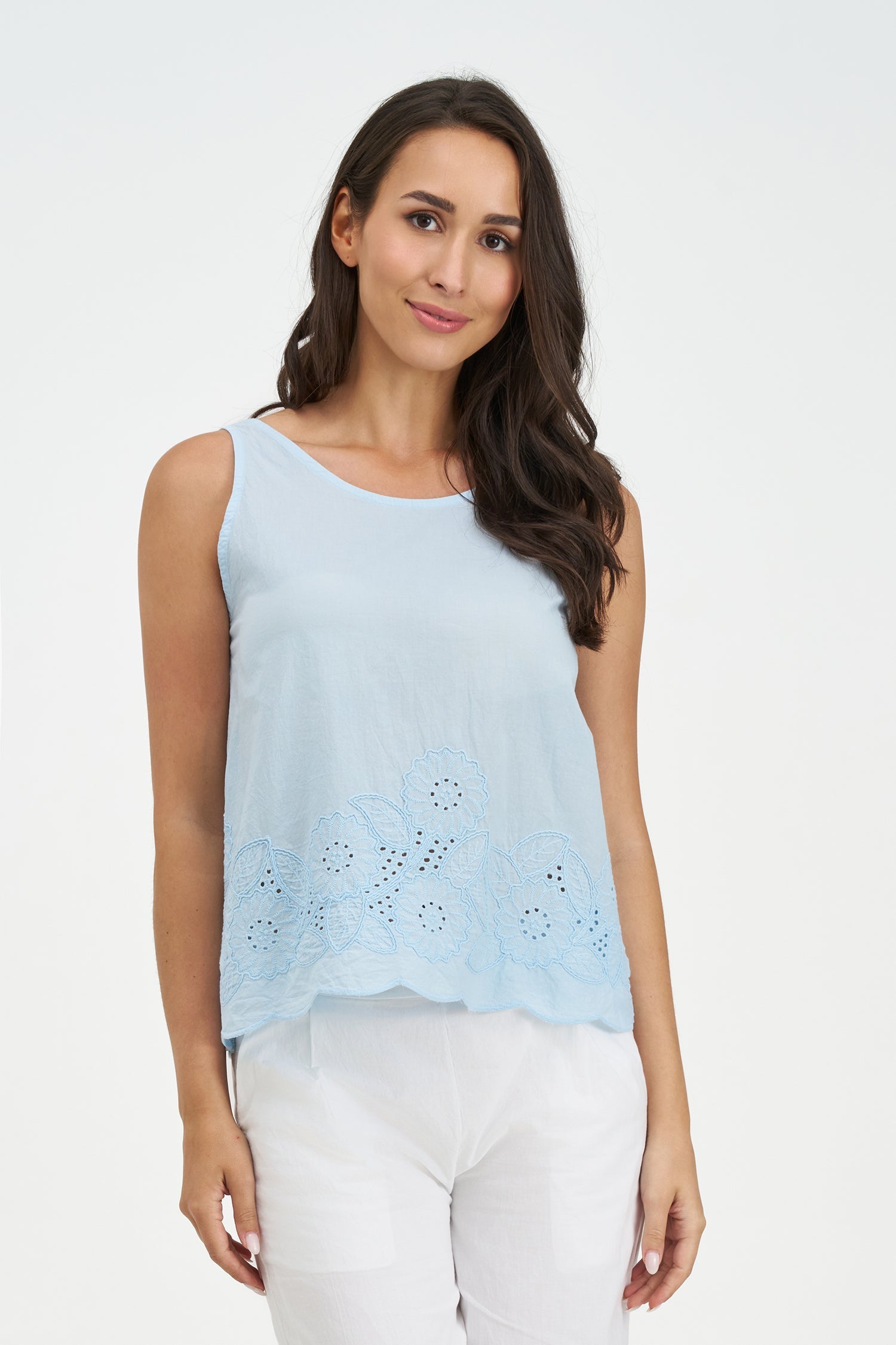 Women's Woven Sleeveless Top