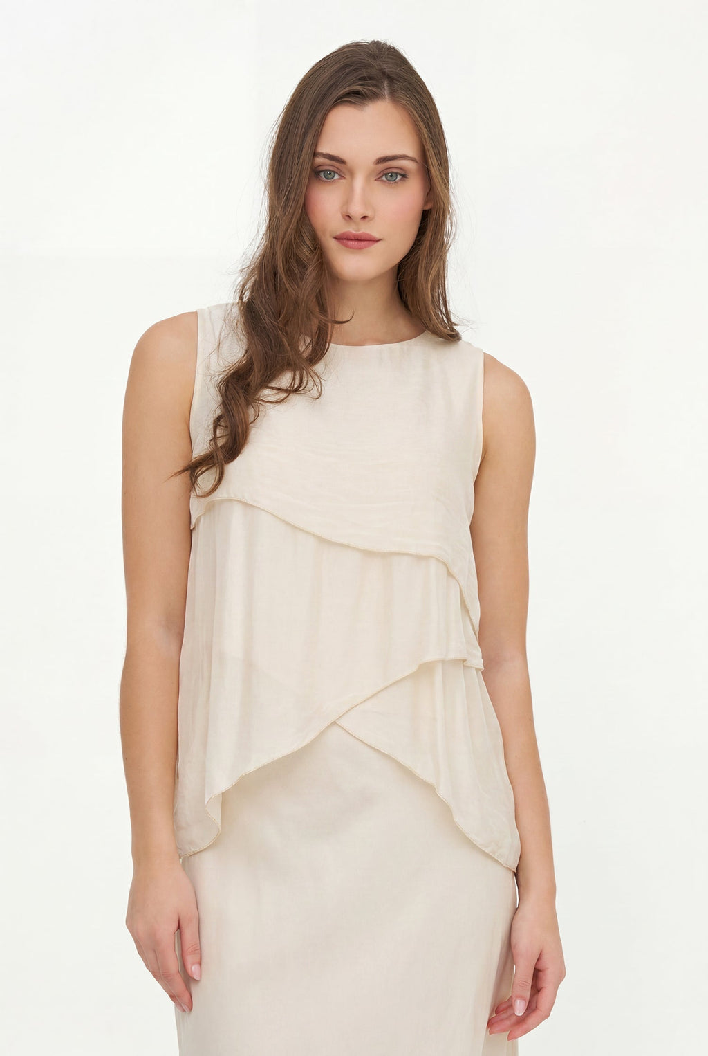 Women's Woven Top - Sleeveless