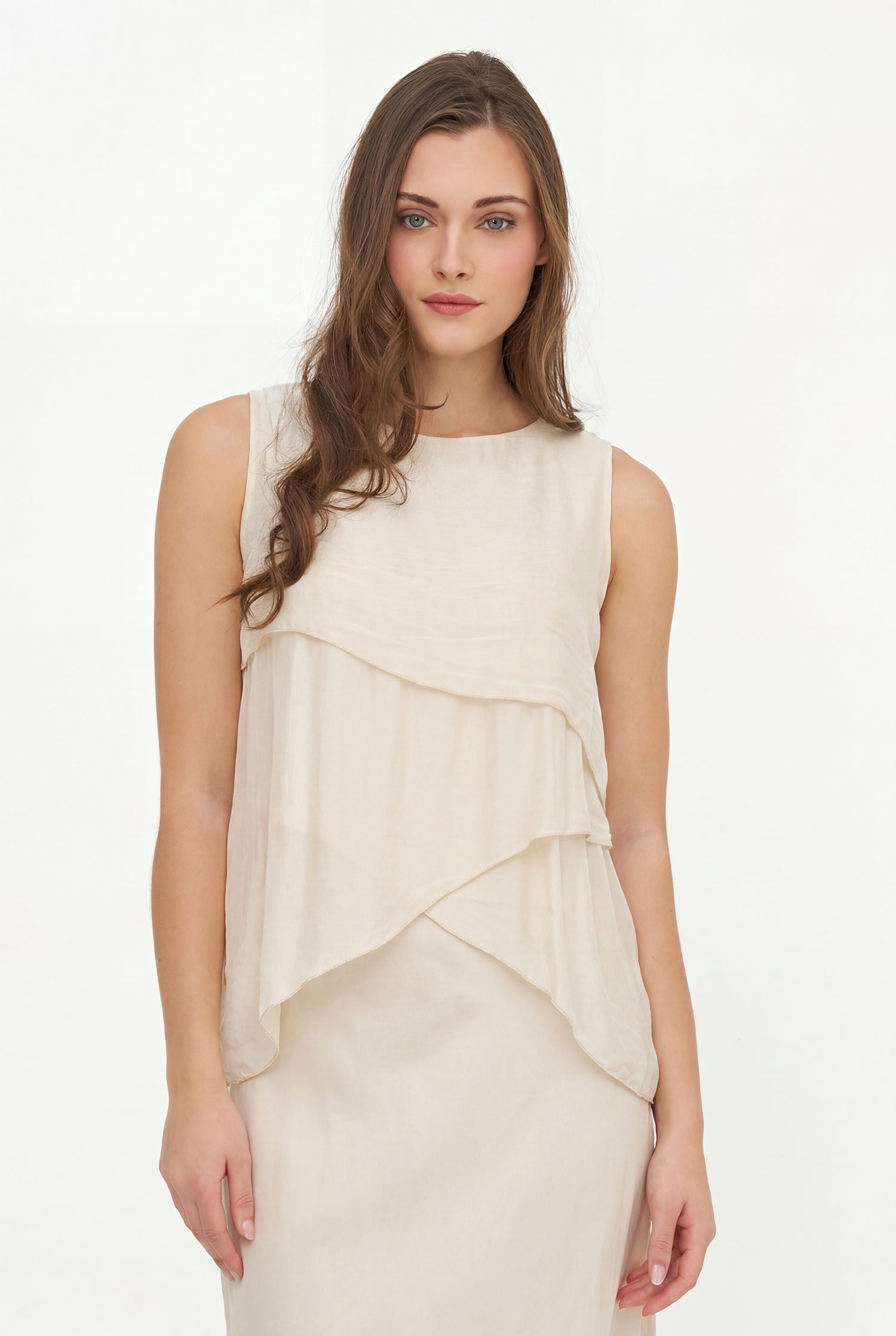 Women's Woven Top - Sleeveless