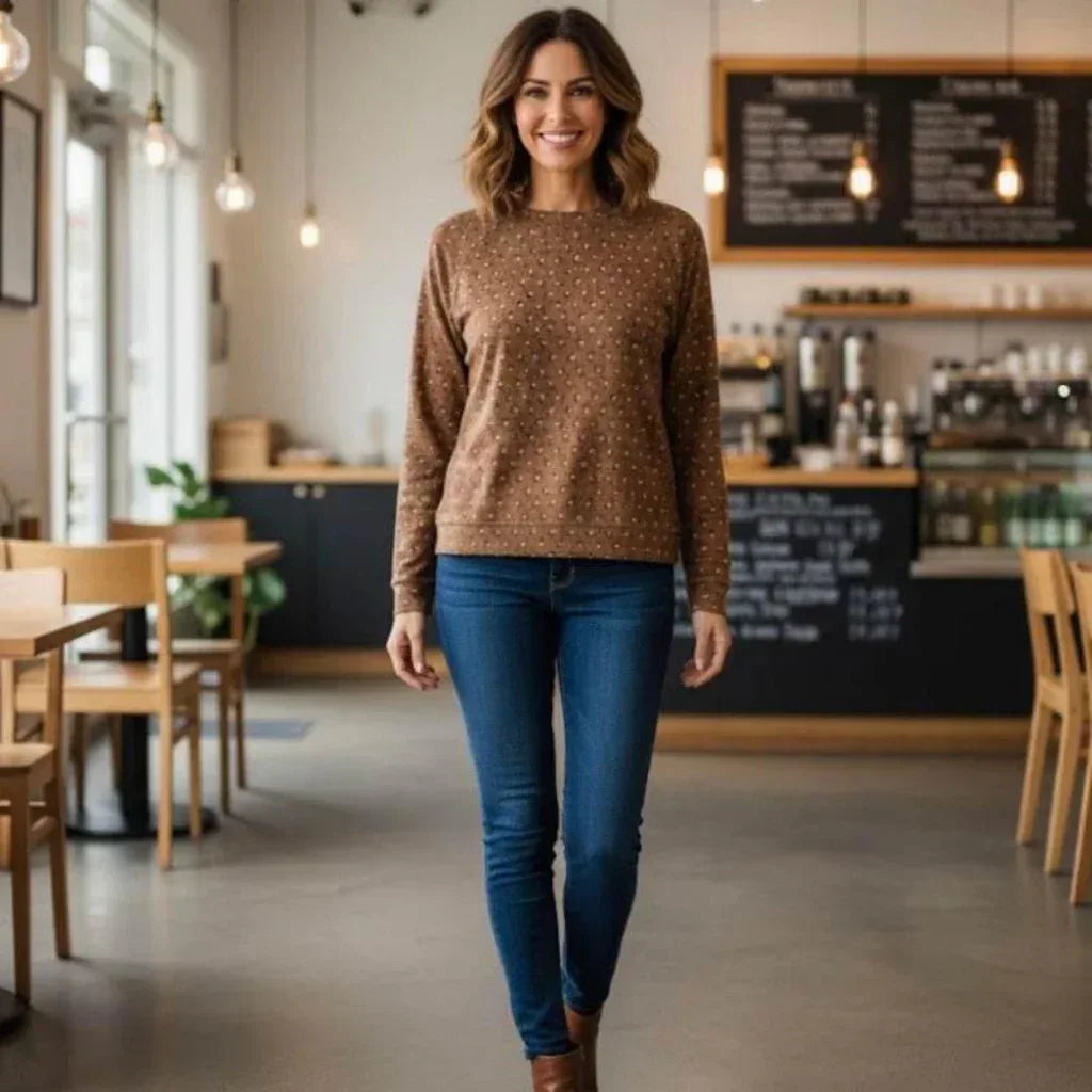 Patterned Women's Top
