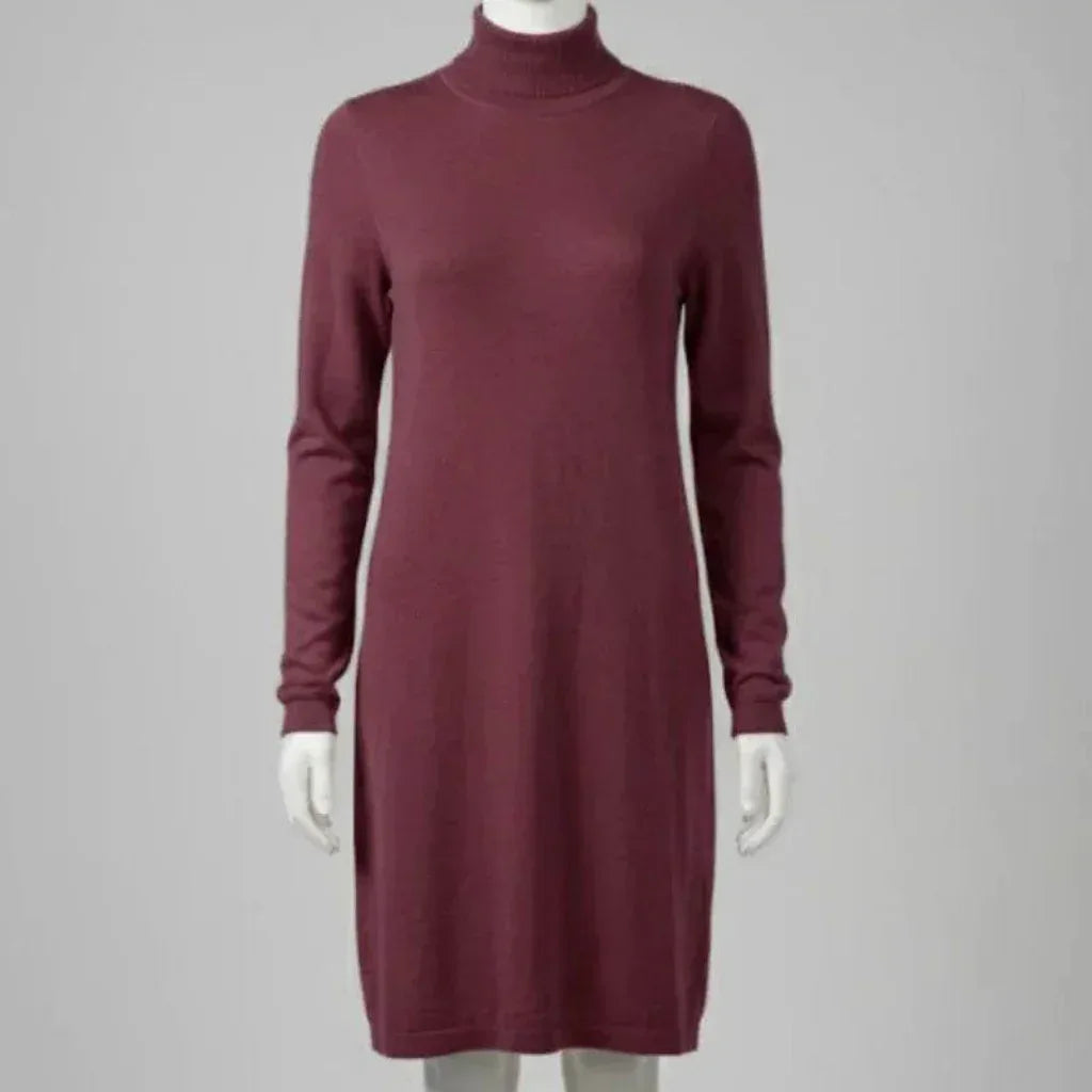 Midi Turtleneck Dress