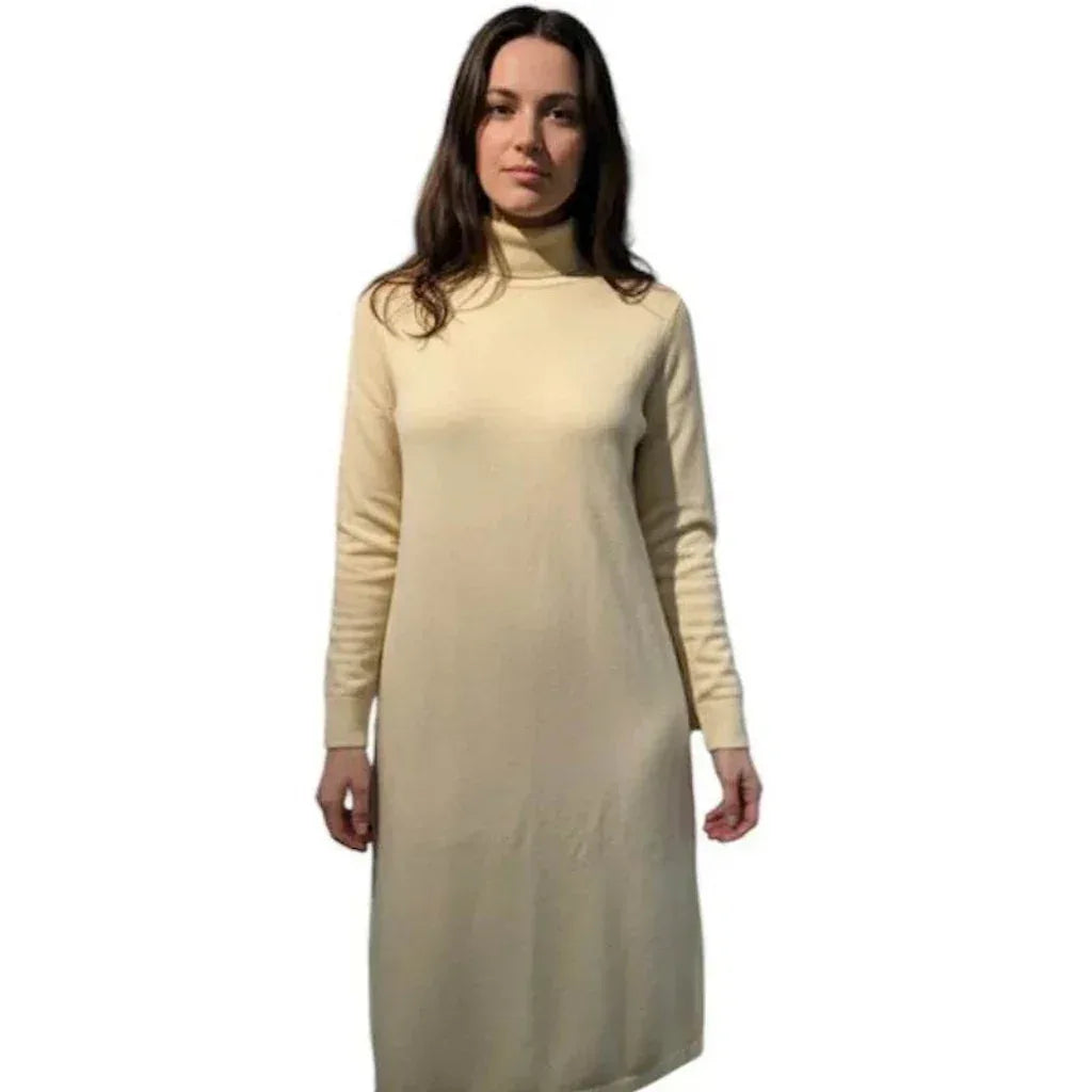 Midi Turtleneck Dress