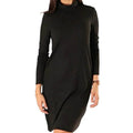 Midi Turtleneck Dress