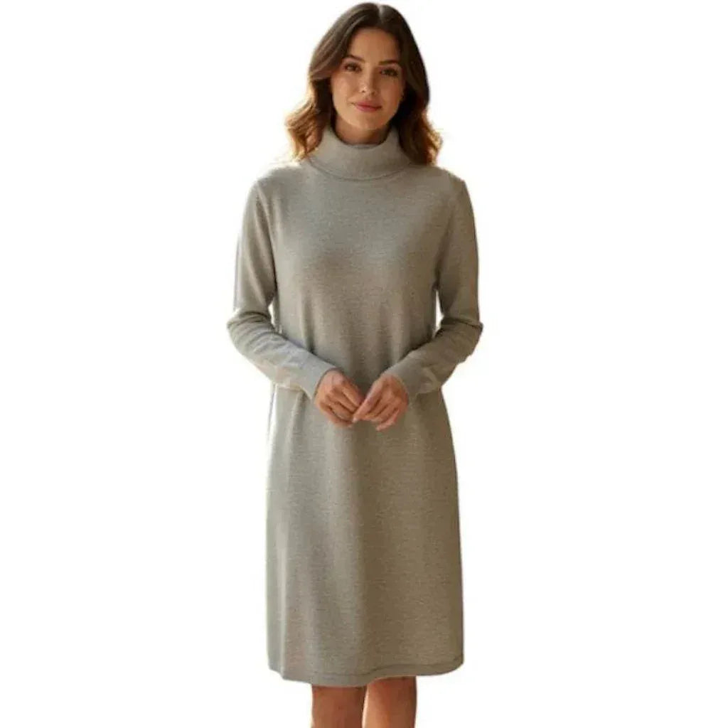 Midi Turtleneck Dress