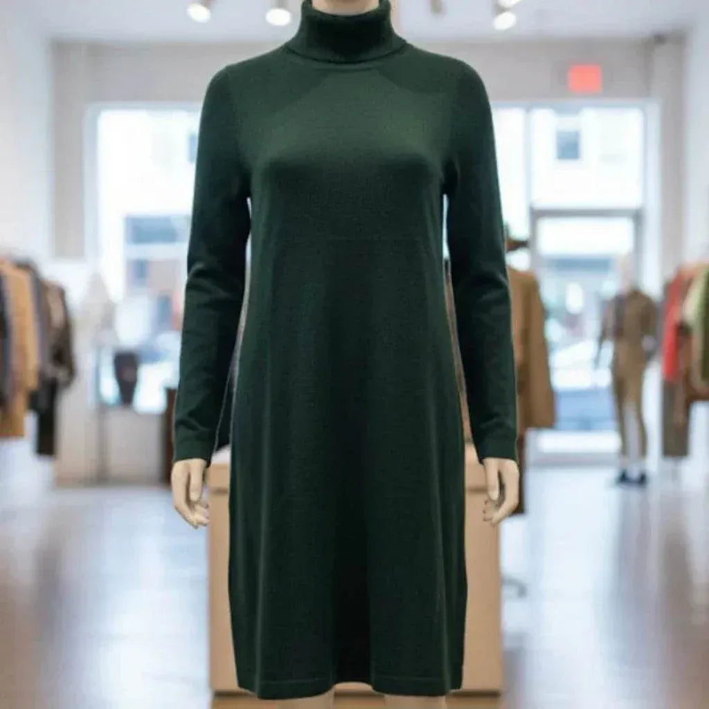 Midi Turtleneck Dress