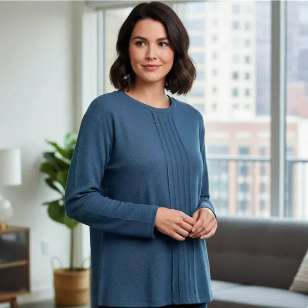 Pin Tucked Top